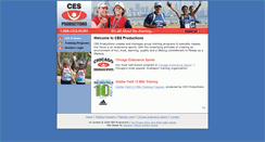 Desktop Screenshot of cesproductions.chicagoendurancesports.com